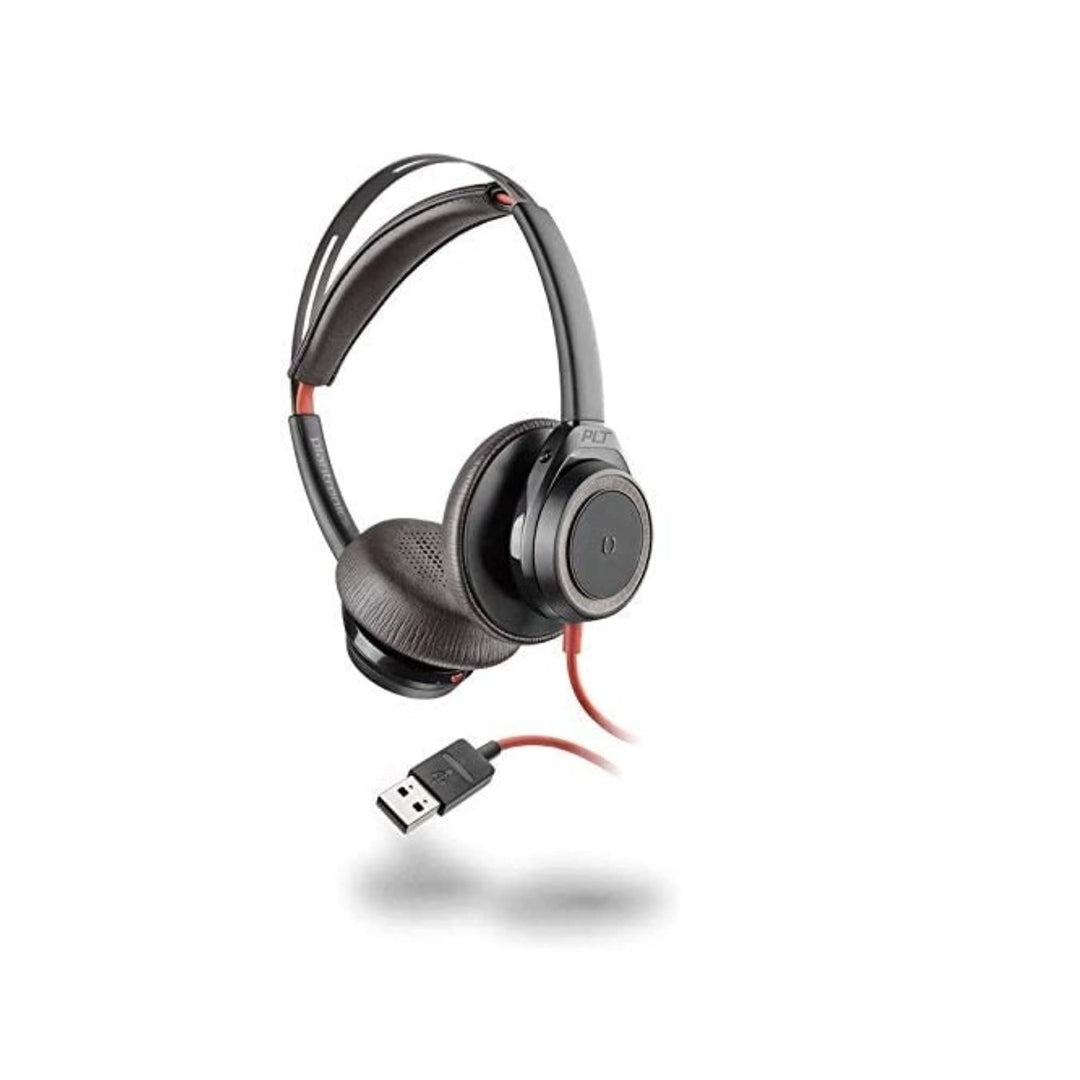 Plantronics Headset Blackwire C7225 binaural/Stereo USB ANC, Schwarz USB Schwarz, USB Schwarz