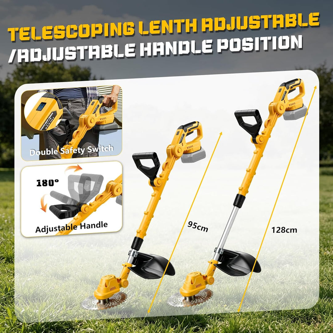 Akku Rasentrimmer Freischneider für Dewalt 20V 18V (ohne Akkus)