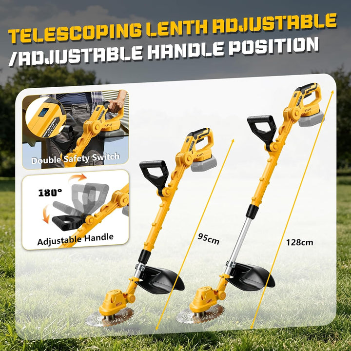 Akku Rasentrimmer Freischneider für Dewalt 20V 18V (ohne Akkus)