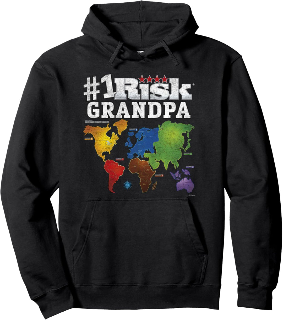 Risk Grandparents Day #1 Grandpa Pullover Hoodie