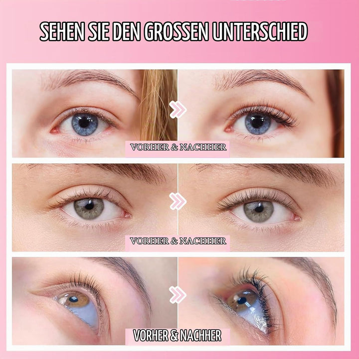 Lash Lifting set, Aikvigss Wimpernlifting Set mit Farbe Schwarz Professionell, Wimpernlifting in Sal