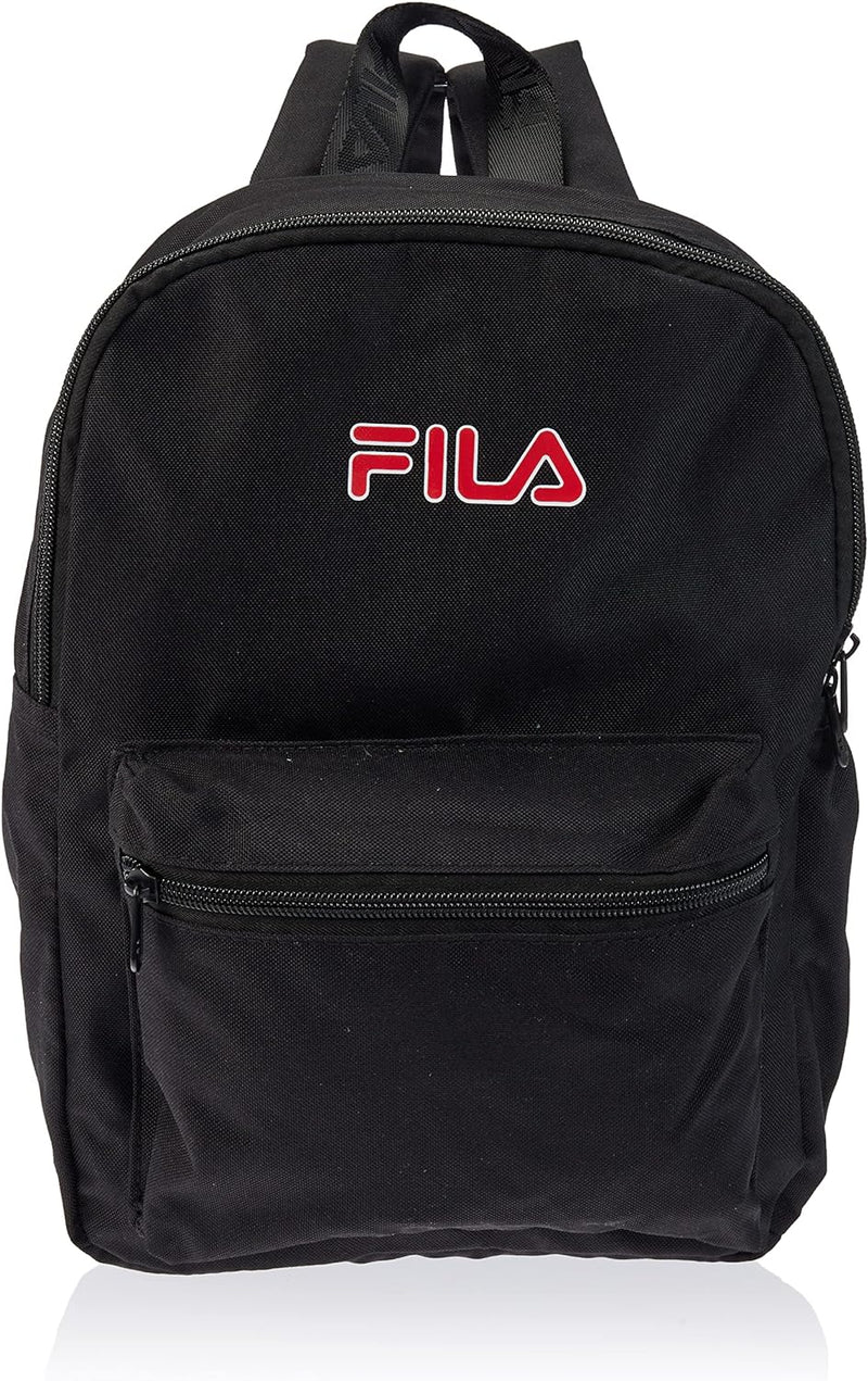 FILA Unisex Kinder Bury Small Easy Backpack-Black-OneSize Rucksack