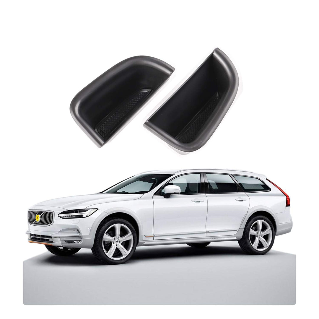 CDEFG [2 Stück] Kompatibel mit Volvo S90 V90 2016-2022 2023 Auto Aufbewahrungsbox Autotür Innenrahme