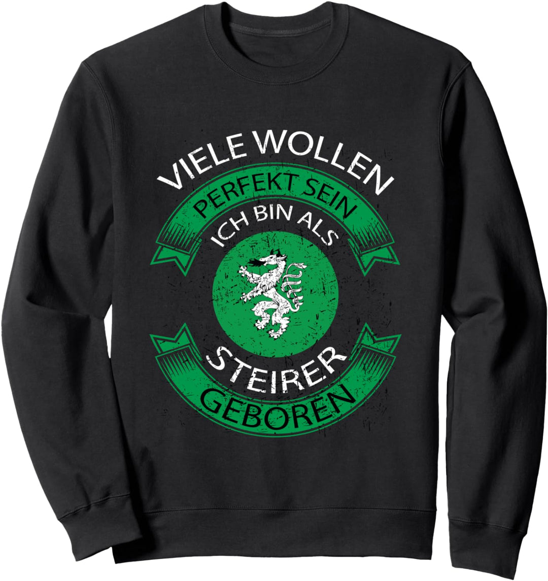 Steiermark T-Shirt Steirer Panther Wappen Steirer steiermark Sweatshirt