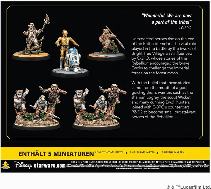 Atomic Mass Games, Star Wars: Shatterpoint – Yub Nub, Squad-Erweiterung, Tabletop, 2 Spieler, Ab 14+