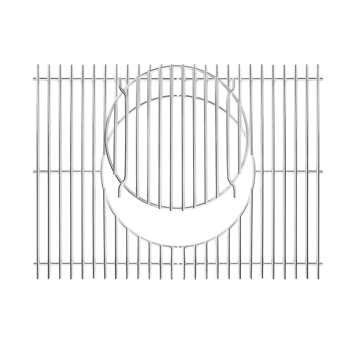 GFTIME 44,5cm Edelstahl Grillroste 7638 für Weber Spirit I II 300 Serie, Spirit E/S-310, 320, 330, S