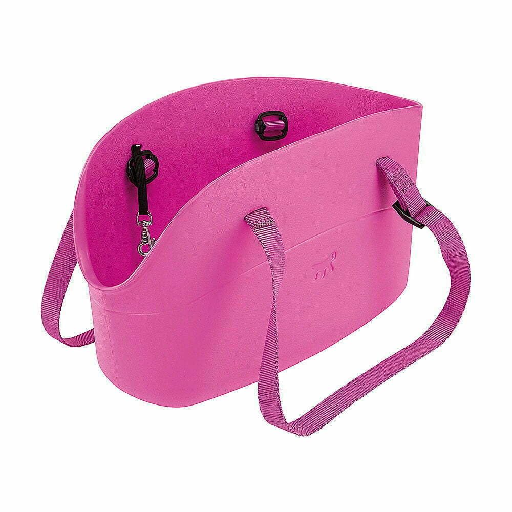 Ferplast Hundetragetasche für kleine Hunde und Katzen WITH-ME SMALL, Transporttasche für Haustiere,