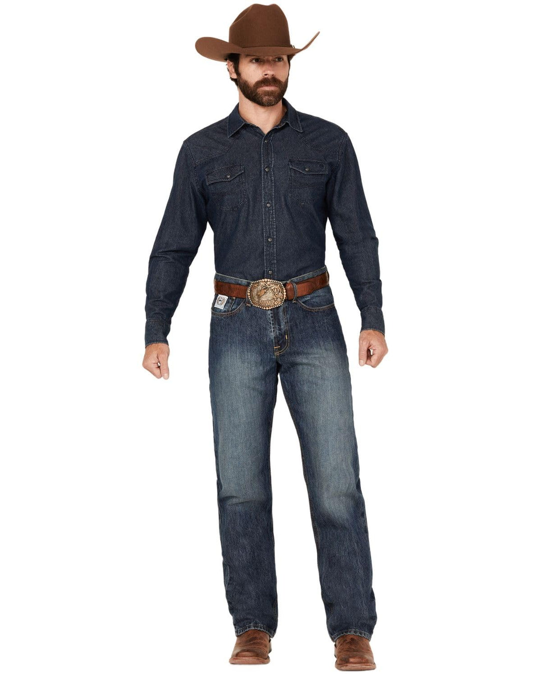 Cinch Apparel Herren Jeans 27W / 30L Dark Stone, 27W / 30L Dark Stone