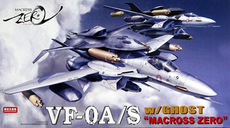 Hasegawa 65777 1/72 VF-0A/S mit Ghost Macross Zero Modellbausatz, Mehrfarbig