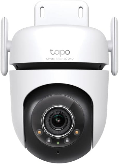 Tapo C52A 360° Überwachungskamera Aussen, 2K 4MP, Starlight Farbe Nachtsicht, KI-Erkennung, Bewegung