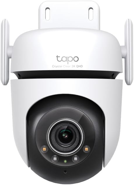 Tapo C52A 360° Überwachungskamera Aussen, 2K 4MP, Starlight Farbe Nachtsicht, KI-Erkennung, Bewegung
