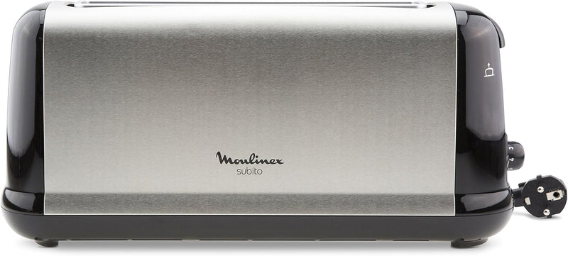 MOULINEX LS260800 Subito Toaster - Edelstahl und Schwarz