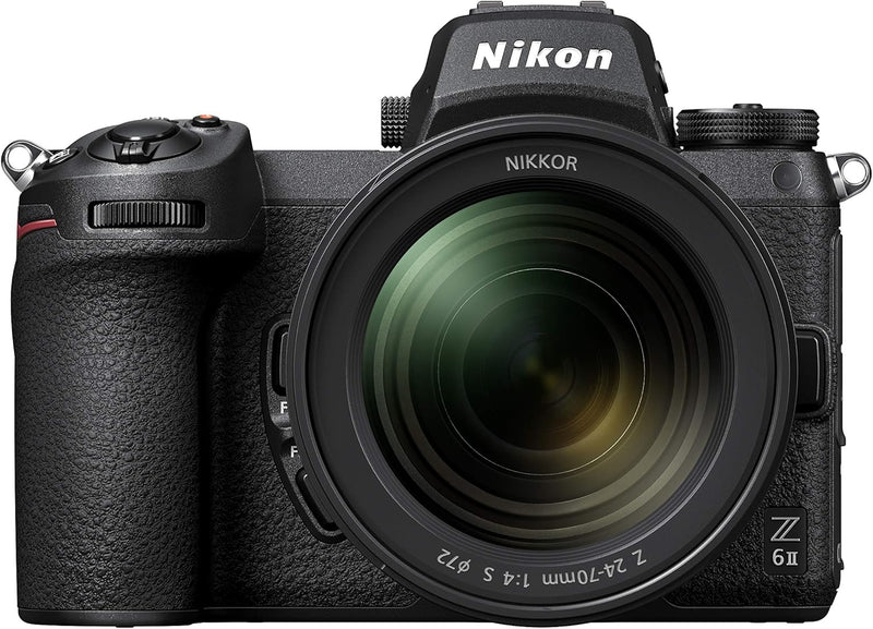 Nikon Z 6II Spiegellose Vollformat-Kamera mit Nikon 24-70mm 1:4 S und FTZ-Adapter (24,5 MP, 14 Bilde