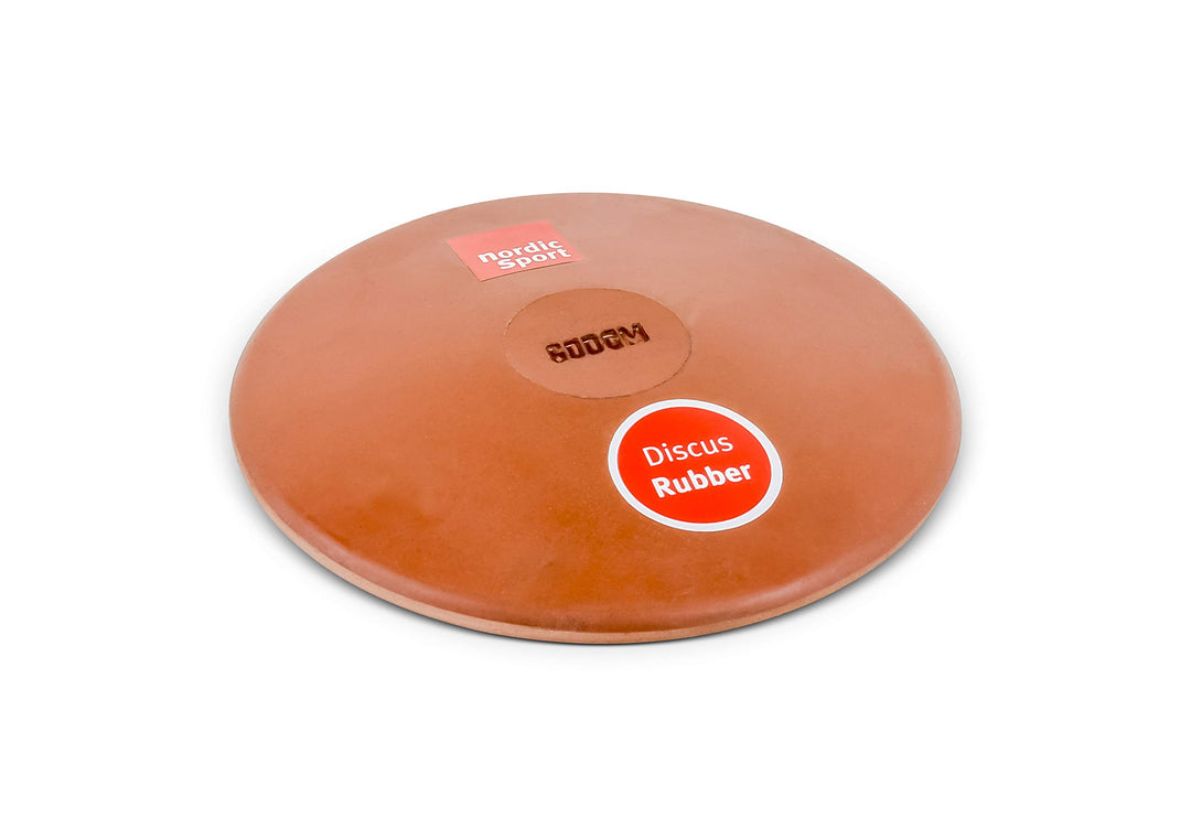 Nordic Hallendiskus aus braunem Gummi - 0,60 kg - 0,75 kg - 1,00 kg - 1,25 kg - 1,50 kg - 1,75 kg -