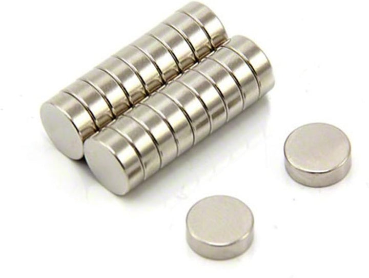 Magnetastico® | 50 Stück Neodym Magnete N52 Scheibe 7x3 mm | Kühlschrankmagnet Pinnwandmagnet Whiteb