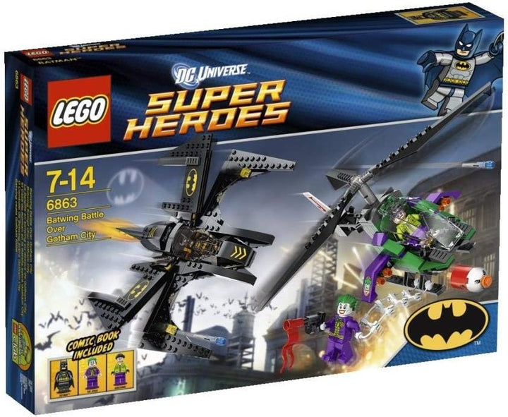 LEGO 6863 Super Heroes Batwing Kampf über Gotham City