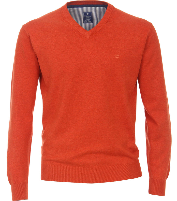Redmond Pullover Uni M Orange (211), M Orange (211)