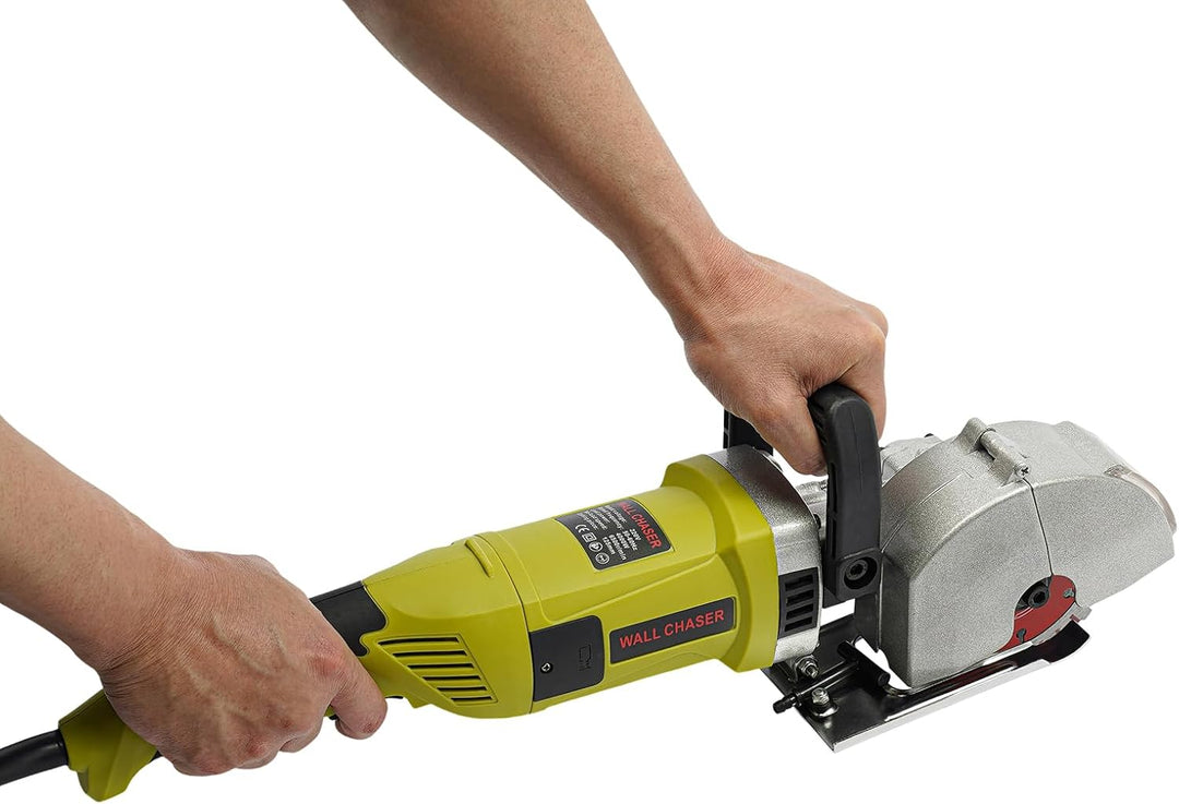 Betonschlitzmaschine,Mauernutfräse, 4000 W Schlitzmaschine, Wand Nut Schneidemaschine, Betonnutschne