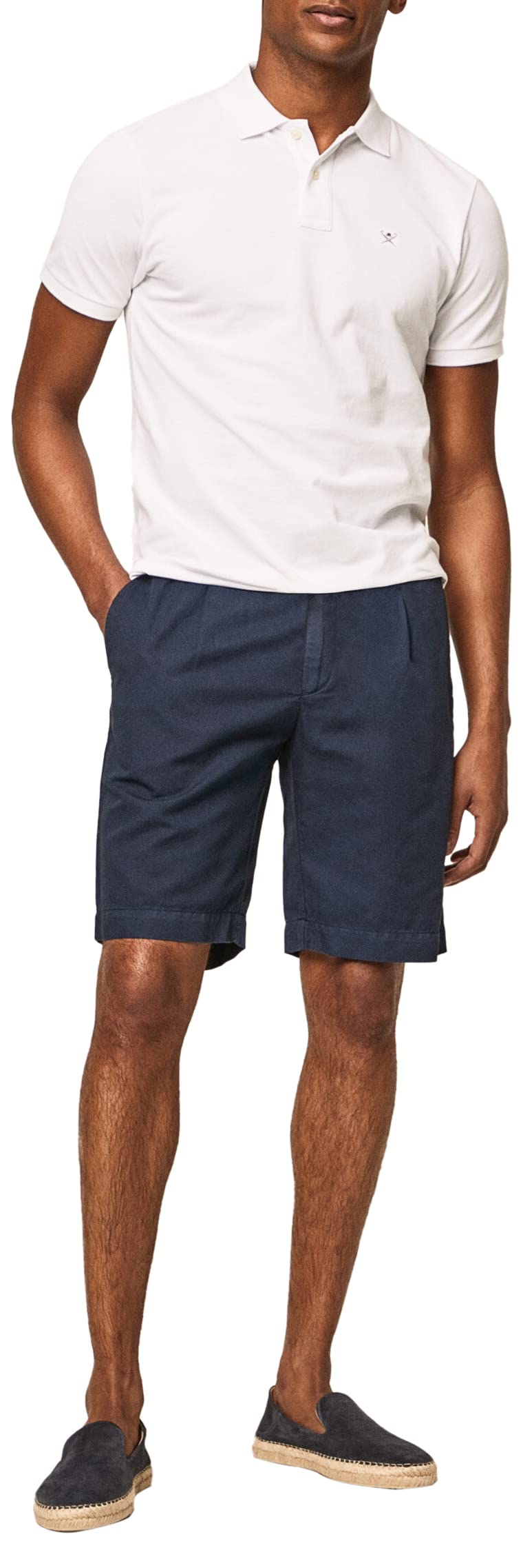 Hackett London Herren Beach Drawstring Shrt Shorts 28W Navy, 28W Navy