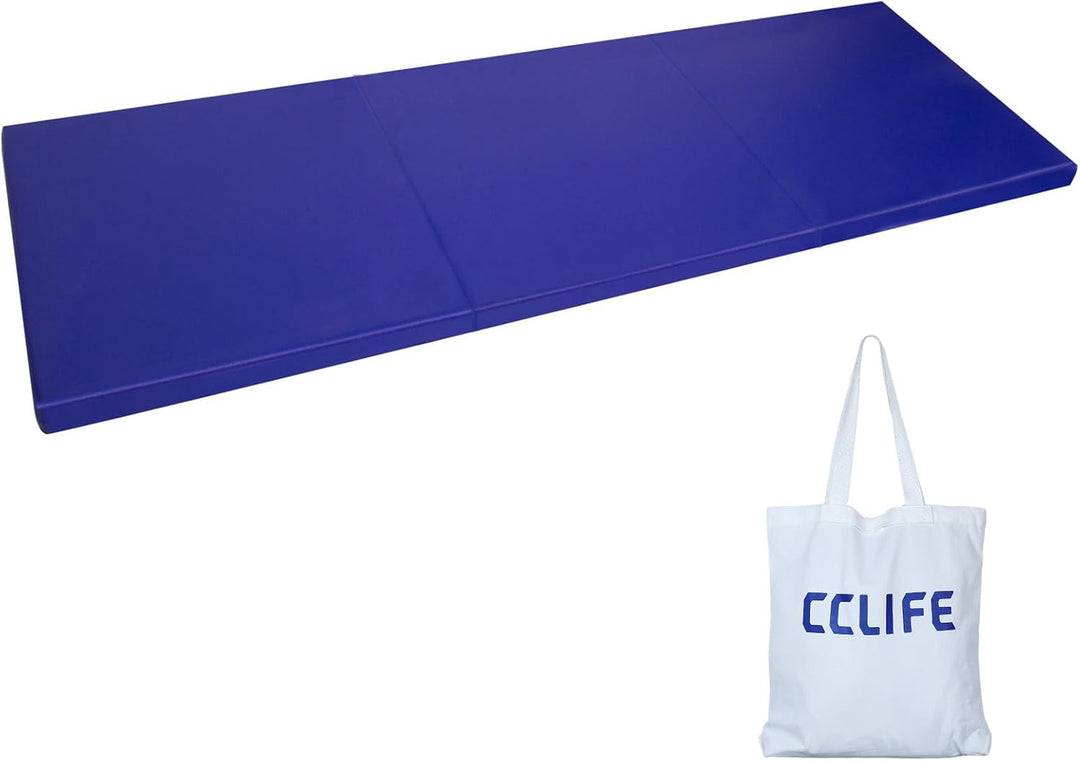 CCLIFE Turnmatte Weichbodenmatte 180x60x5cm Kinder Klappbare für Zuhause Fitnessmatte Gymnastikmatte