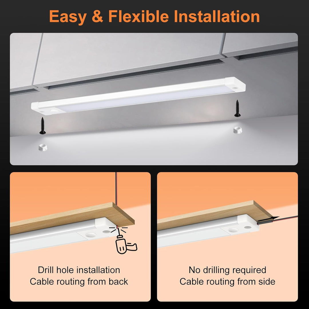 Obeaming 12V LED Unterbauleuchte Innenbeleuchtung 4,5W 470lm Wohnmobil Beleuchtung Leuchte, Led Auto