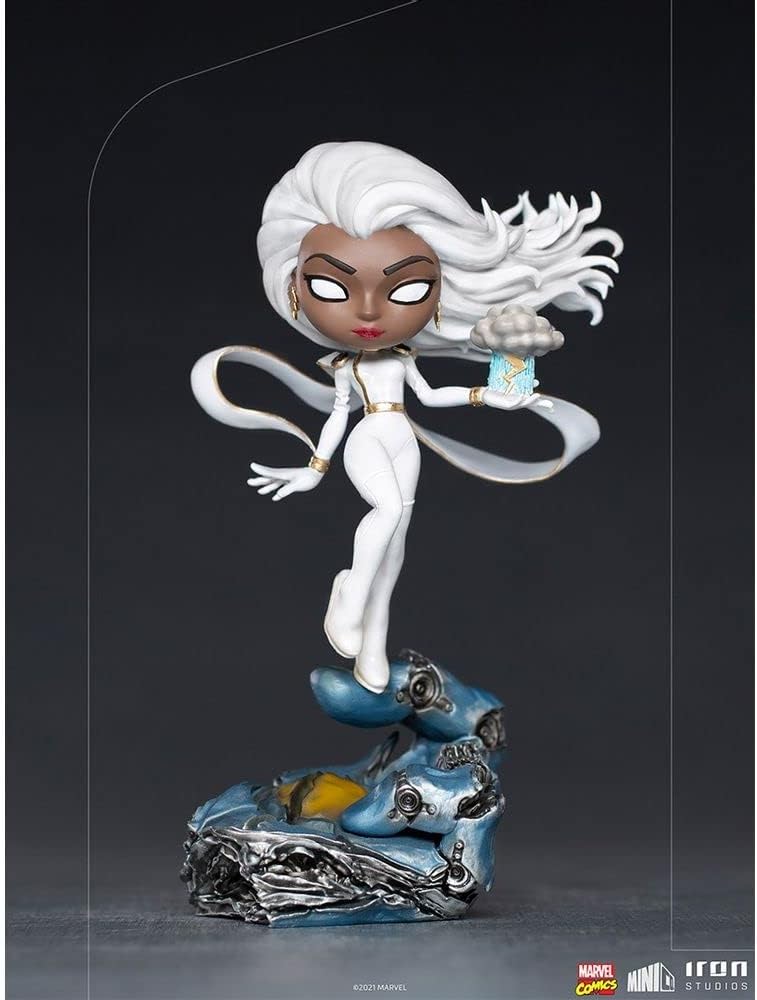 Iron Studios - Minico X-Men Storm Vinyl Statue, Grösse: 21 x 12 x 10 cm, Grösse: 21 x 12 x 10 cm