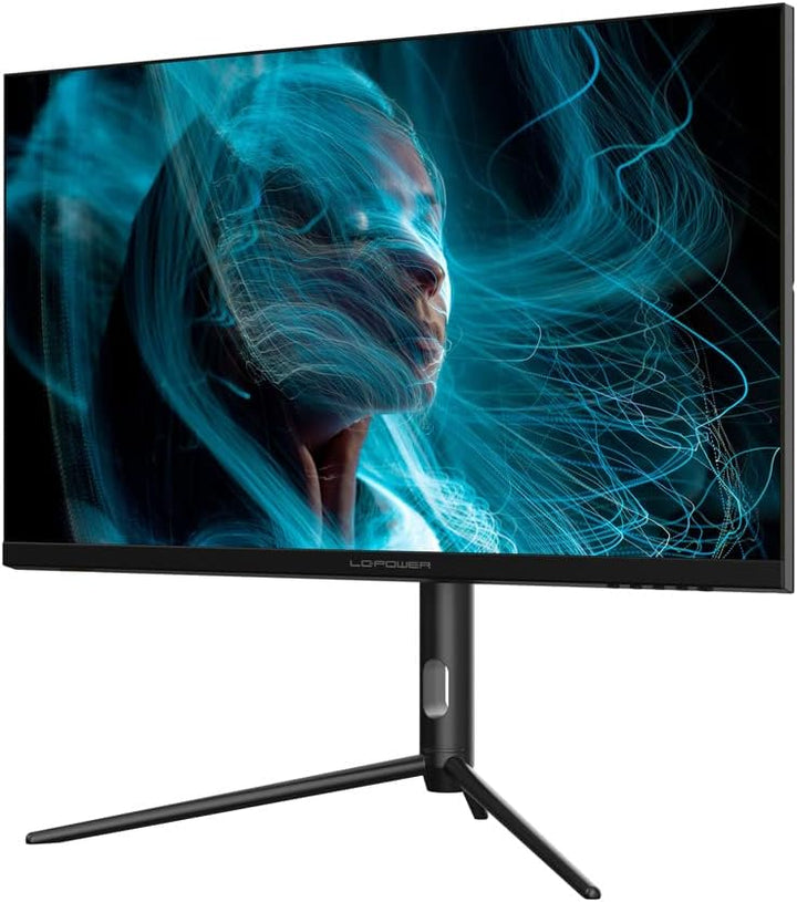 LC-POWER 27 Zoll 4K Ultra HD 144Hz Gaming Monitor, 3840 x 2160, IPS Panel, HDR 400, Adaptive Sync, s
