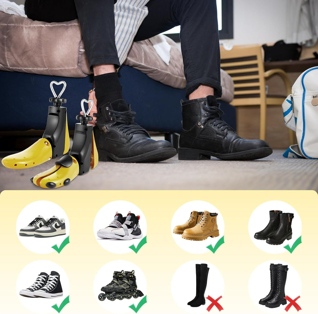 Schuhdehner Schuhweiter Stiefel Herren Damen, Schuhspanner Stiefel, Schuhdehner für Stiefel für Eins