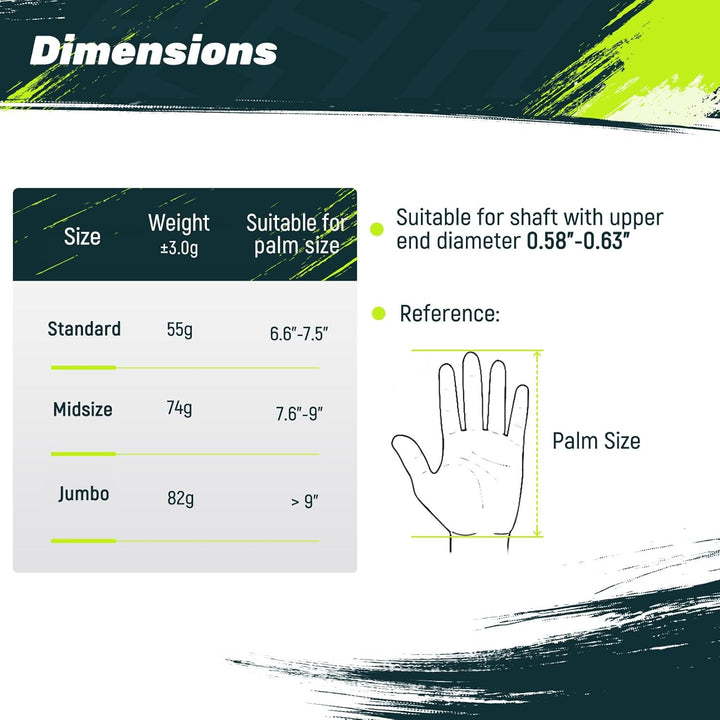 SAPLIZE CL03 Hybrid Golfgriffe, 13 Stück, Optionen des Basis-Sets (13 Griffe) oder Deluxe-Kit (13 Gr