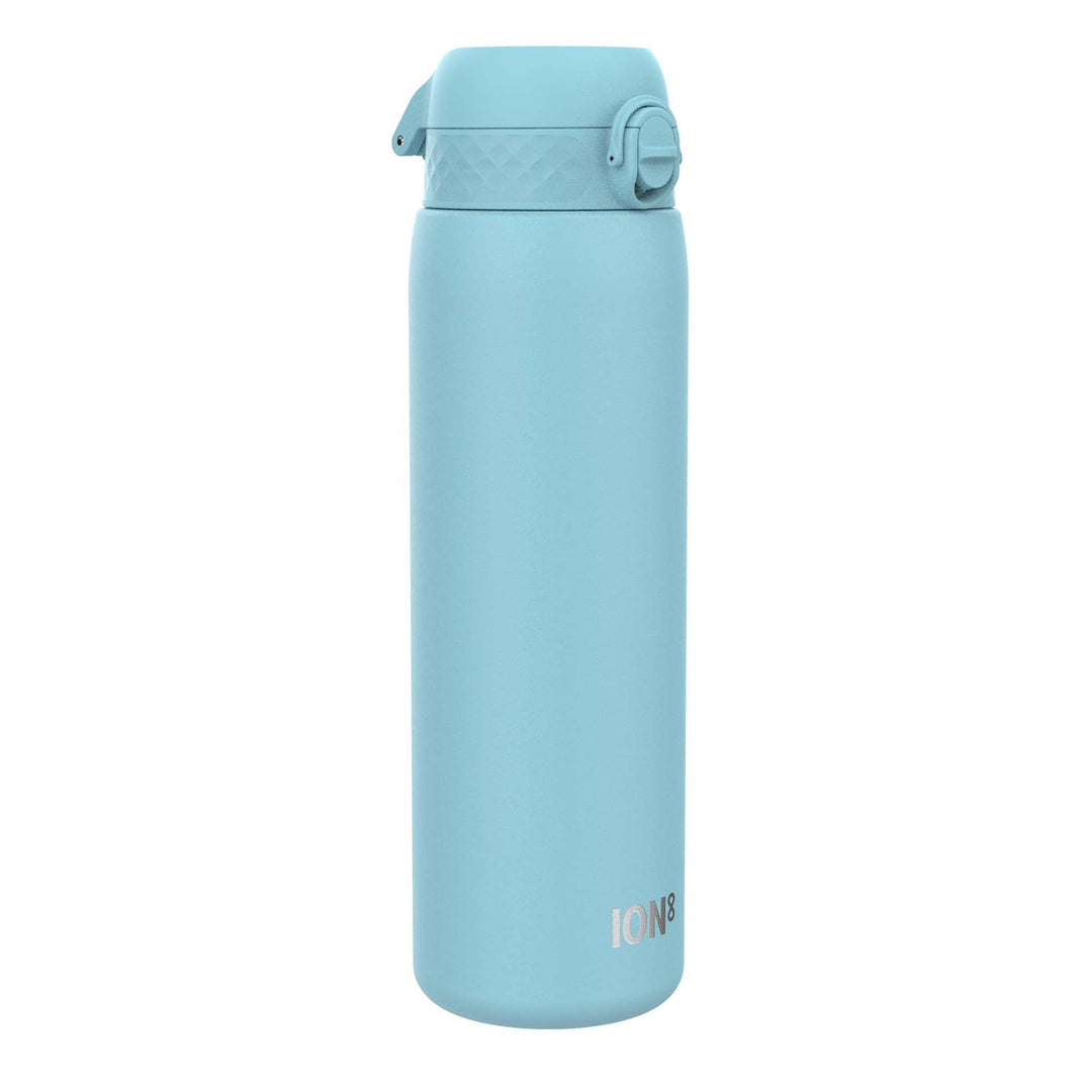 Ion8 1 Liter Edelstahl Trinkflasche, Auslaufsicher, Einhandöffnung, Sichere Verriegelung, Spülmaschi