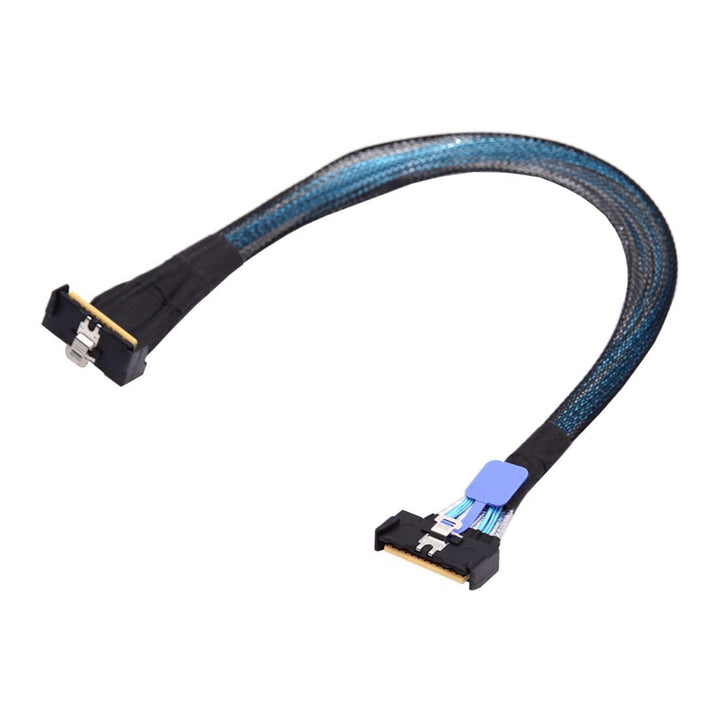 chenyang PCI-E 5.0 MCIO 8i 74Pin Stecker zu Stecker 90 Grad Winkel nach oben SFF-TA-1016 Mini Cool E