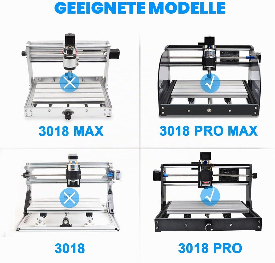 Daedalus 3018 CNC Upgrade Kit, für X-Achsen Upgrade & Y-Achsen-Verlängerungs 3018 Erweitertes