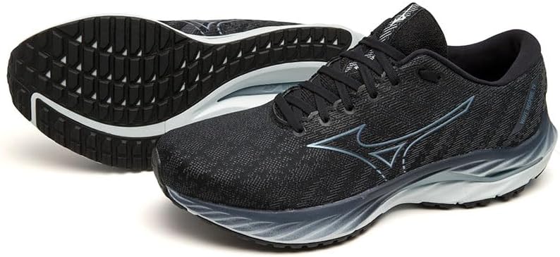 Mizuno Herren Wave Inspire 19 Wassersportschuh, Blk Gridge Illusionblue