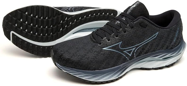 Mizuno Herren Wave Inspire 19 Wassersportschuh, Blk Gridge Illusionblue