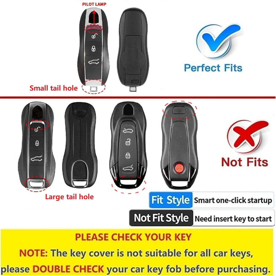 M.JVisun Echte Kohlefaser Abdeckung Fall Schlüsselgehäuse Für Porsche 718 911 Carrera 918 Spyder Box