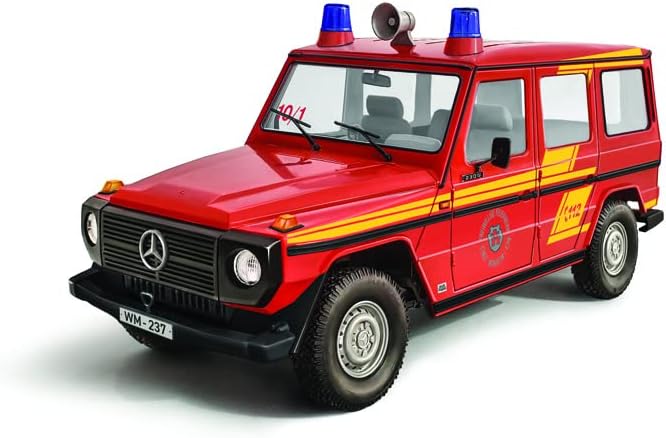 Italeri 3663 1:24 Mercedes-Benz G230 Feuerwehr-Modellbau, Bausatz, Standmodellbau, Basteln, Hobby, K