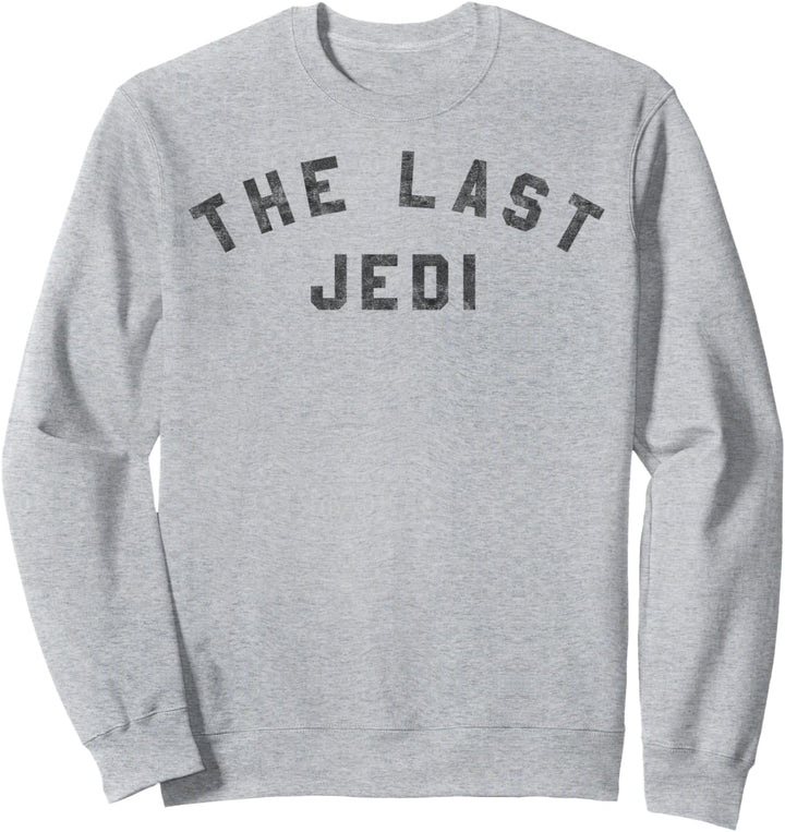 Star Wars The Last Jedi Curved Movie Text Sweatshirt