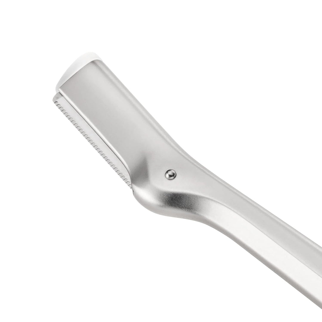 TWEEZERMAN Augenbrauenrasierer inkl. Mini Schräge Pinzette Set (Mini Slant Tweezer & Brow Razor Set)