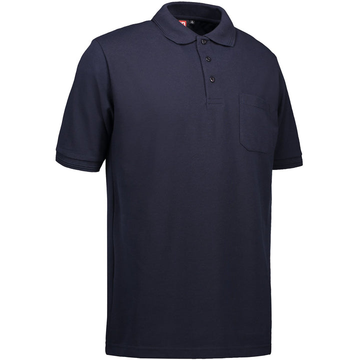 Pionier 41078-M Poloshirt "320 Pro Wear" mit Tasche Grösse in marineblau, M