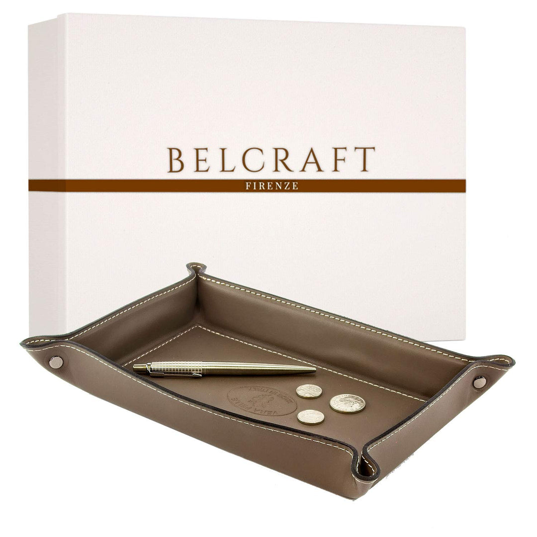 BELCRAFT Orvieto Taschenleerer Leder, Handgearbeitet in klassischem italienischem Stil, Ordentlich T