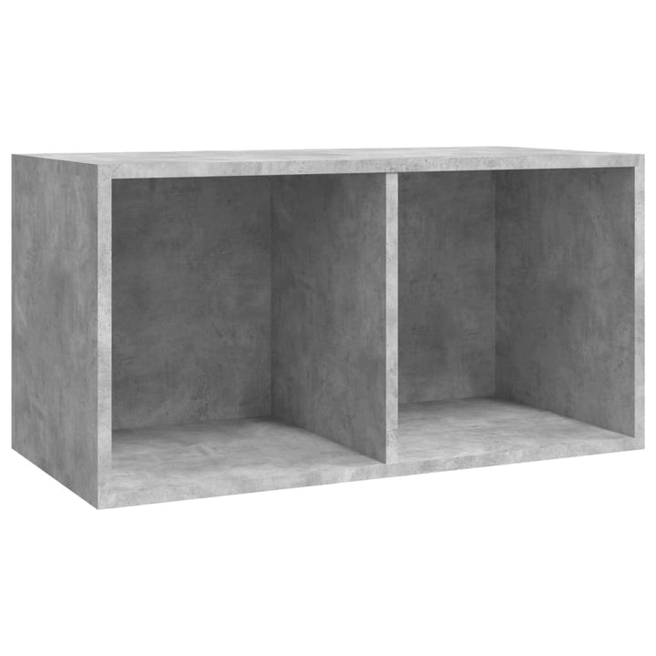 vidaXL Vinyl Aufbewahrungsbox mit 2 Fächern Box Aufbewahrung Kasten LP Schallplatten Sammlung Regal