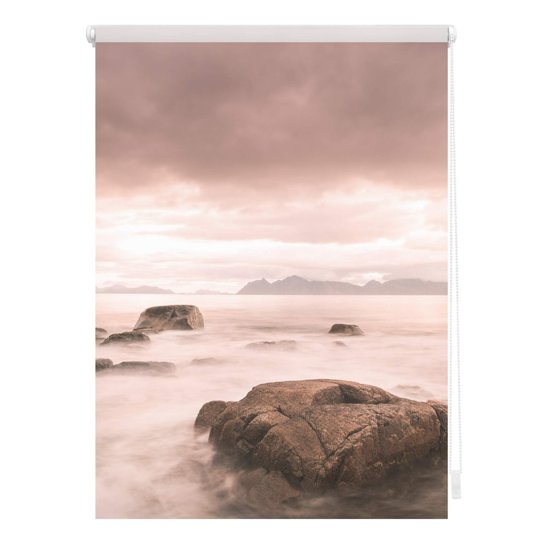 Lichtblick Klemmfix Tageslicht-Rollo mit Motiv, ohne Bohren, Blickdicht, Seitenzugrollo, Made in Ger