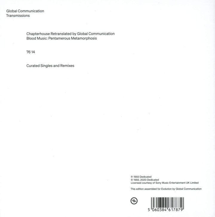Transmissions set), Audio-CD