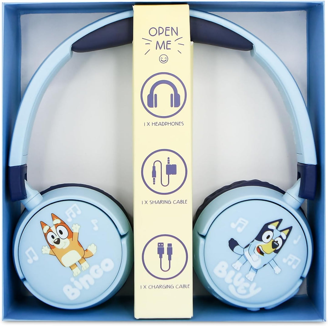 OTL Technologies BL1076 Bluey Wireless Kids Headphones – Blau