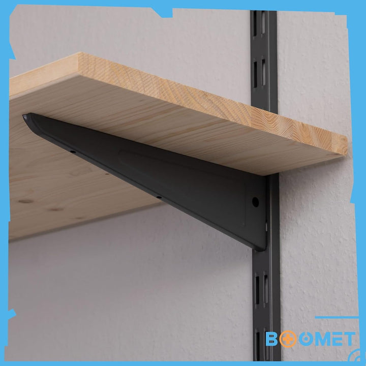 BOOMET Regalboden Holz Fichte · 19mm stark · 80 cm breit · 20-50 cm tief · Holzbrett Holzplatte Rega