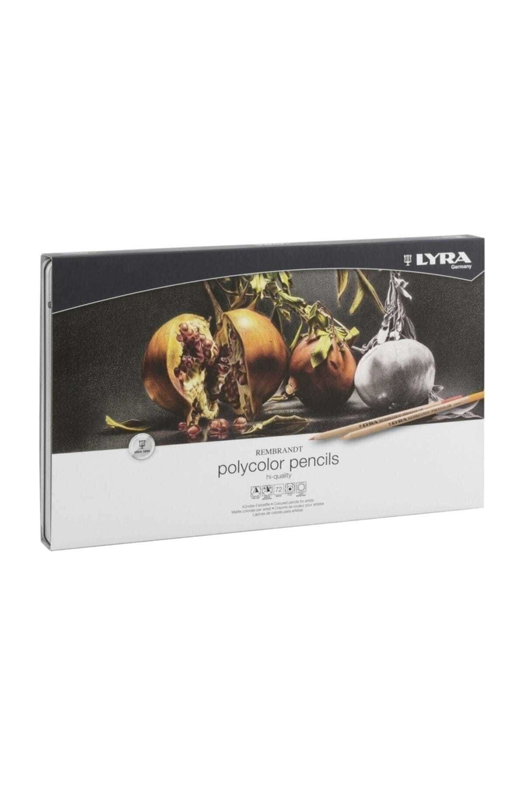 LYRA 2001720 Rembrandt Polycolor Künstlerstifte in Metalletui, 72 Stück 72 Polycolorstifte, 72 Polyc