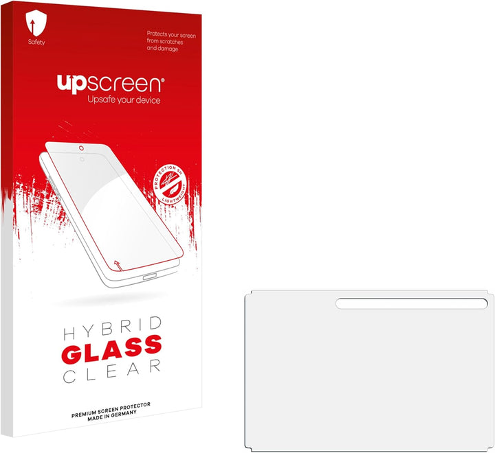 upscreen Panzerfolie Schutzfolie für Samsung Galaxy Tab S8 Ultra WiFi (Rückseite) - Schutz-Glas [Kla