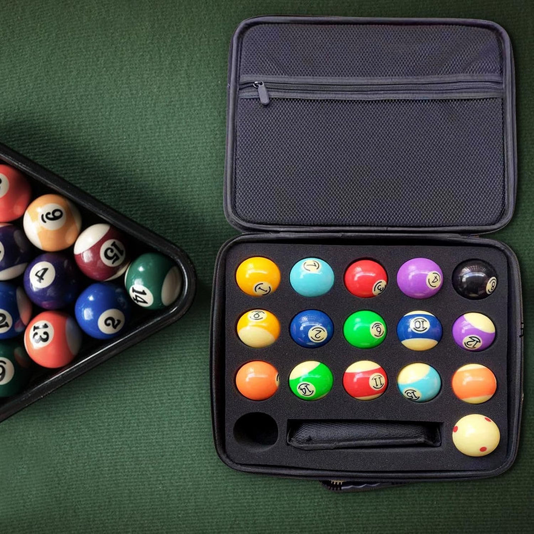 Pool Ball Case | Tragbare Billardball Aufbewahrungsbox Grosse Kapazität Pool Ball Tragetasche Billar