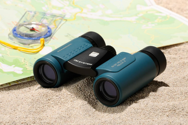 OM SYSTEM 8x21 RC II WP Fernglas Blau – Kompakt, wasserdicht, mehrfach beschichtet, ultraleichtes fa