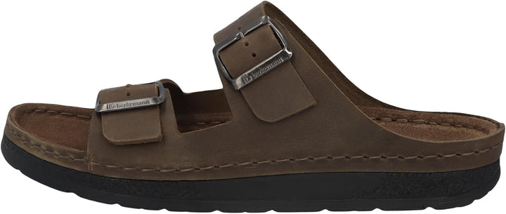 Berkemann Herren Adam Hausschuh 41.5 EU Oliv, 41.5 EU Oliv